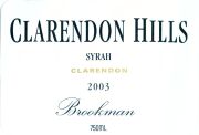 Brookman syrah Clarendon Hills